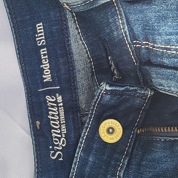 Signature by Levi Strauss Jeans Modern Slim Levi Signature Jeans